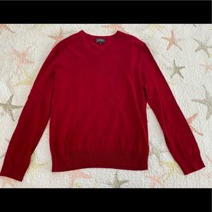 Express Men’s M Merino Wool Sweater Concord Red